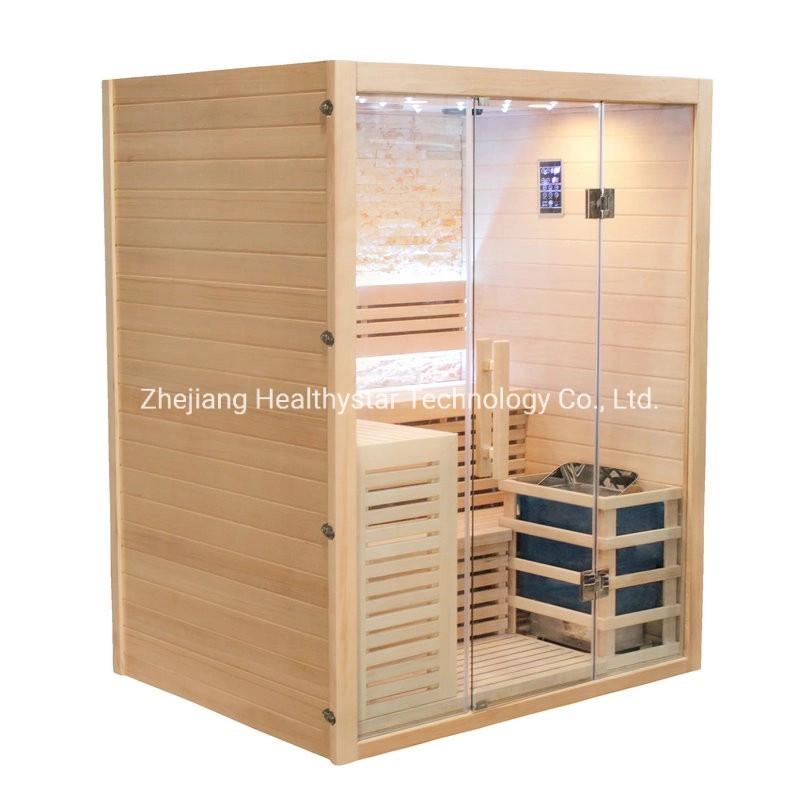 China Supplier Home Use Luxury Steam Sauna with Glass Door