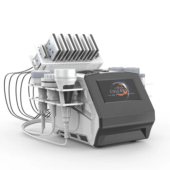 Système de machine de cavitation sous vide portable 40K 80K RF Lipo Laser élimination des graisses corps de soins de santé amincissant l'équipement de beauté de perte de poids
