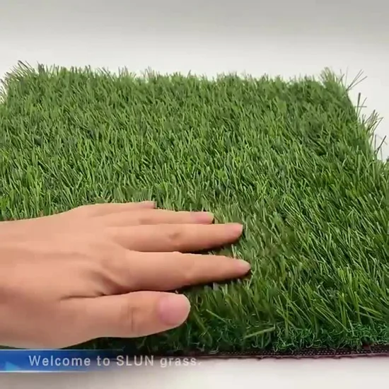 Hebei faux tapis gazon synthétique prix bon marché fourniture en vrac gazon artificiel de jardin pour le paysage et les sports